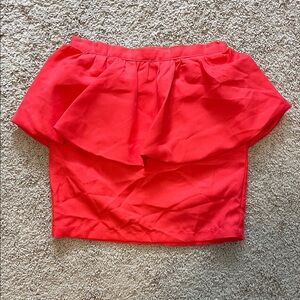 Chic Coral Mini Skirt for Women